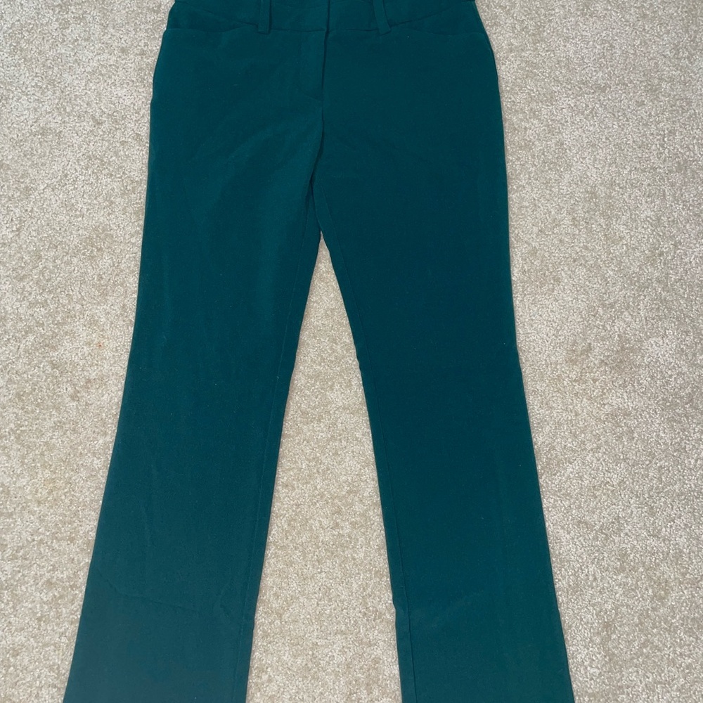 NY&C green dress pants